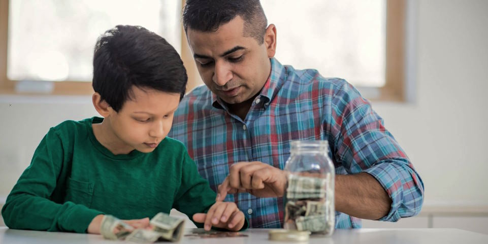 counting money